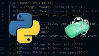 Taking enums farther in Python Combining tuples with enums