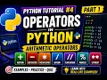 Learn Python Arithmetic Operators in One Python for Beginners Part 1