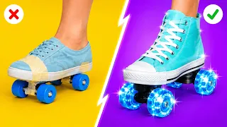 ⚡️ HO LE SCARPE CON LE ROTELLE! ✨ Luxury VS Budget: Trucchi di Stile | di 123 GO!