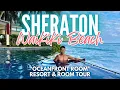 Inside OUR FAVORITE Waikiki Hotel Sheraton Waikiki Beach Resort Oceanfront Room Hotel Tour