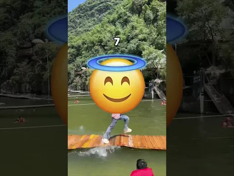 Girl VS Bridge😨 #viralvideo