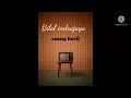 Bilal indrajaya-ruang kecil(lirik video)