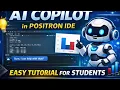 How to use AI in Positron for free if you are a student