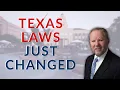 New Texas Laws 2026 Bail Reform THC Bans and Major Changes to Criminal Charges