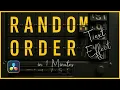 How to Create Scramble Random Text Effect in DaVinci Resolve