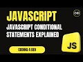 JavaScript Conditional Statements Explained if else if else with Real Examples