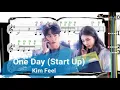 Lagu One Day | Start Up | Violin SHEET MUSIC [With Fingerings] Kim Feel [Level 3]
