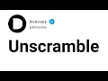 Unscramble Meaning In English