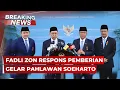 BREAKING NEWS - Konpers Menbud Fadli Zon Usai Penganugerahan Pahlawan Nasional 2025 di Istana Negara