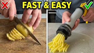 A brilliant DIY kitchen gadget: slice potatoes in a matter of seconds!