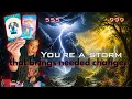 Your Soul s work brings storms that purify An unseen force protects you
