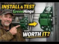 This Hinge Changes Everything GreenHinge Install Test greenhingeofamerica