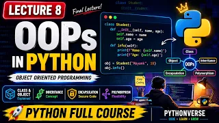 Python OOP Explained Classes Objects Constructor OOP Concepts Complete Python Course Le