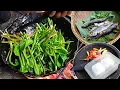 Download Lagu SAYURAN LIAR BEBAS AMBIL‼️ Mbolang panen genjer di sawah dimasak tumis saus tiram