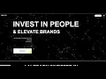 Website Design for venture capitalist in custom WordPress
