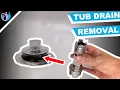 How to remove bathtub drain