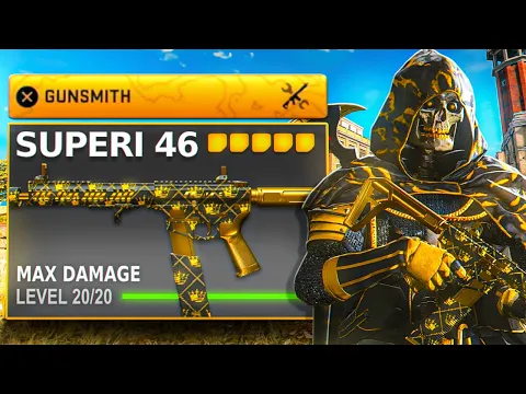 Download MP3 the NEW MAX LEVEL SUPERI 46 SMG CLASS SETUP on Rebirth Island Warzone!