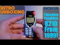 Unboxing A Classic: Nokia 8210 From 1999!! Still Sexy in 2022