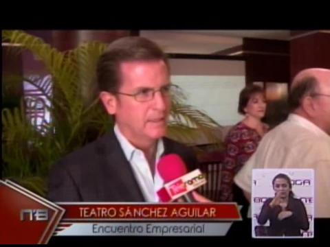 Teatro Sánchez Aguilar encuentro empresarial