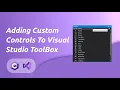 Adding Custom Controls To Visual Studio ToolBox