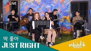 Download [LIVE COVER] GOT7 Just right(딱 좋아) By.  @KADITASINAGA   \u0026  @NADAFID MP3