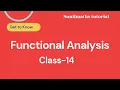 Functional Analysis - Class