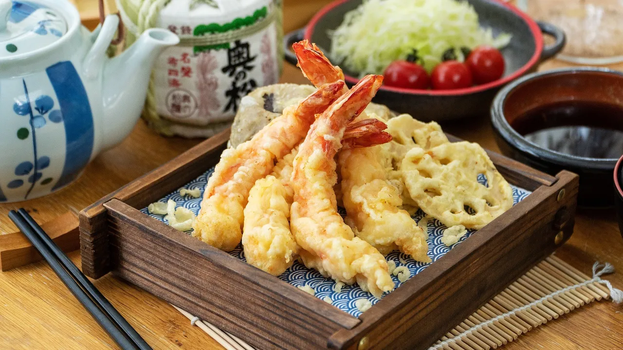 Prawn and Vegetable Tempura - 