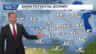 Windy now snow this weekend in Omaha