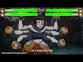Tanjiro Nezuko VS Temari Demon Arrow Demon WITH HEALTHBARS Yahaba and Susamaru Demon Slayer
