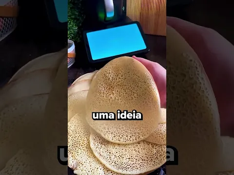 Panquecas Com Furinhos #curiosidades
