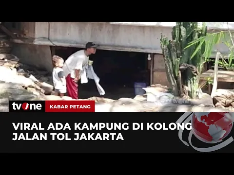 Penampakan Permukiman di Bawah Kolong Tol Jelambar, Ada Bangunan Sekolah