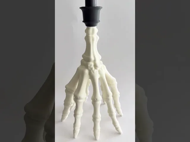 Skeleton Hand Candle Holder video thumbnail