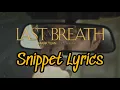 Download Lagu Last Breath - Mark Tuan Snippet Lyrics