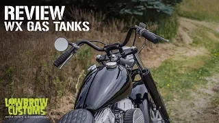 Lowbrow Customs - Custom WX Split Gas Tanks for 1936-1984 Harley-Davidsons Panhead Shovelhead