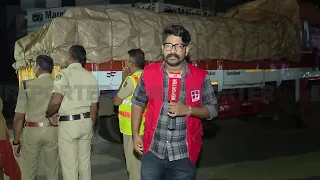 'അതിർത്തി ചെക്ക് പോസ്റ്റുകൾ വെട്ടിച്ച്  അരി കടത്ത്' പൂവാർ സ്വദേശി കാർത്തികേയന്റെ ലോറി പിടിയിൽ