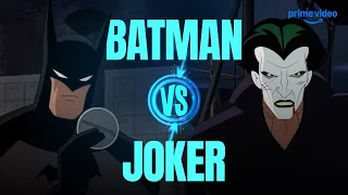 Batman vs Joker CONFRONTATION and FIGHT 🔥🦇 | Batman Caped Crusader | Prime Video India 