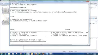 JAVA EXCEPTION HANDLING - Java Session 7