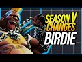ALL Birdie Changes - Season V - Street Fighter V Champion Edition