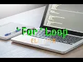 Elitopia - For loop in Python