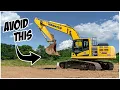 What NOT to do in an Excavator Heavy Equipment Operator Training