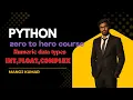 Day 3 Python Numeric Data Types Integers Floats Complex Numbers Explained