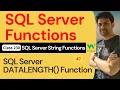 SQL Server Functions SQL Server String Functions - SQL Server DATALENGTH Function 230 SQL