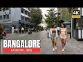 Church Street Bangalore Walking Tour Cafes Shops Street Life 4K