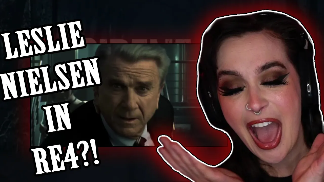 Resident Evil 4 starring Leslie Nielsen! || Goth Reacts