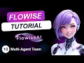 Flowise AI Tutorial Build a Multi-Agent AI Team Supervisor Workers