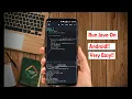How To Run Java Program In Android Phone