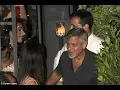 New parents George and Amal Clooney enjoy their first break since birth of their twins