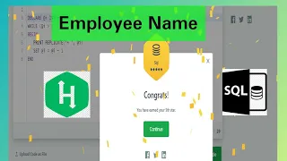 HackerRank Practice Sql 19 Employee name