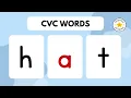 CVC Words Reading With Phonics Learn to READ Phonics Reading