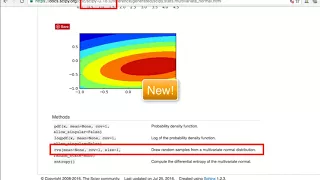 Sampling from a General Multivariate Normal